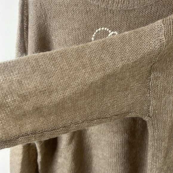 SUNDRY Mohair Wool Blend Lightweight Loose Knit Sweet Dreams Sweater Medium - Picture 8 of 16